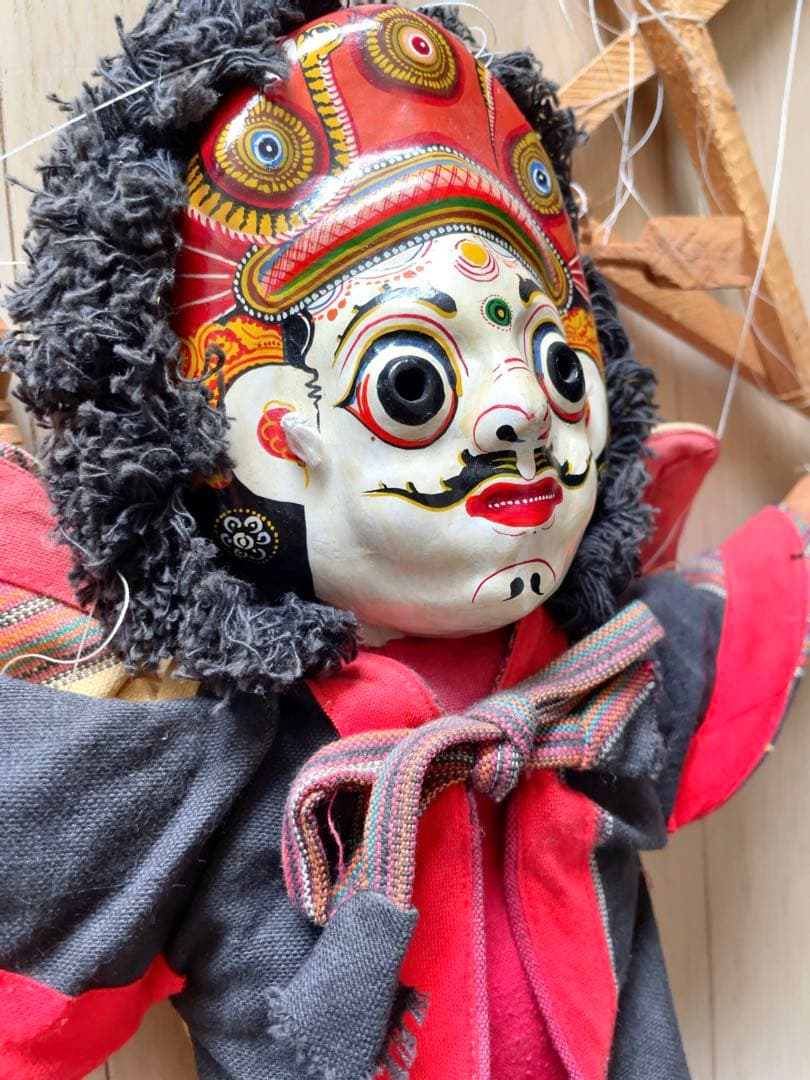 【希少品】ネパール製 操り人形
