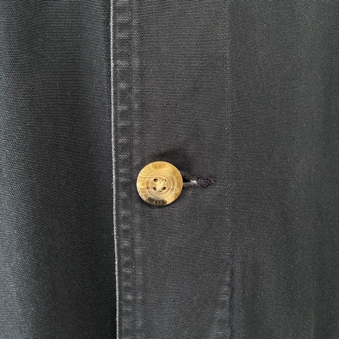 古着 ハンティングジャケット カバーオール コート ヴィンテージ 紺 ネイビー