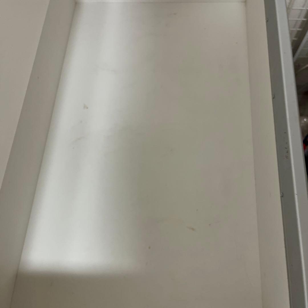 食器棚 ニトリ　キッチンカウンター(キュリー2 120CT WH)