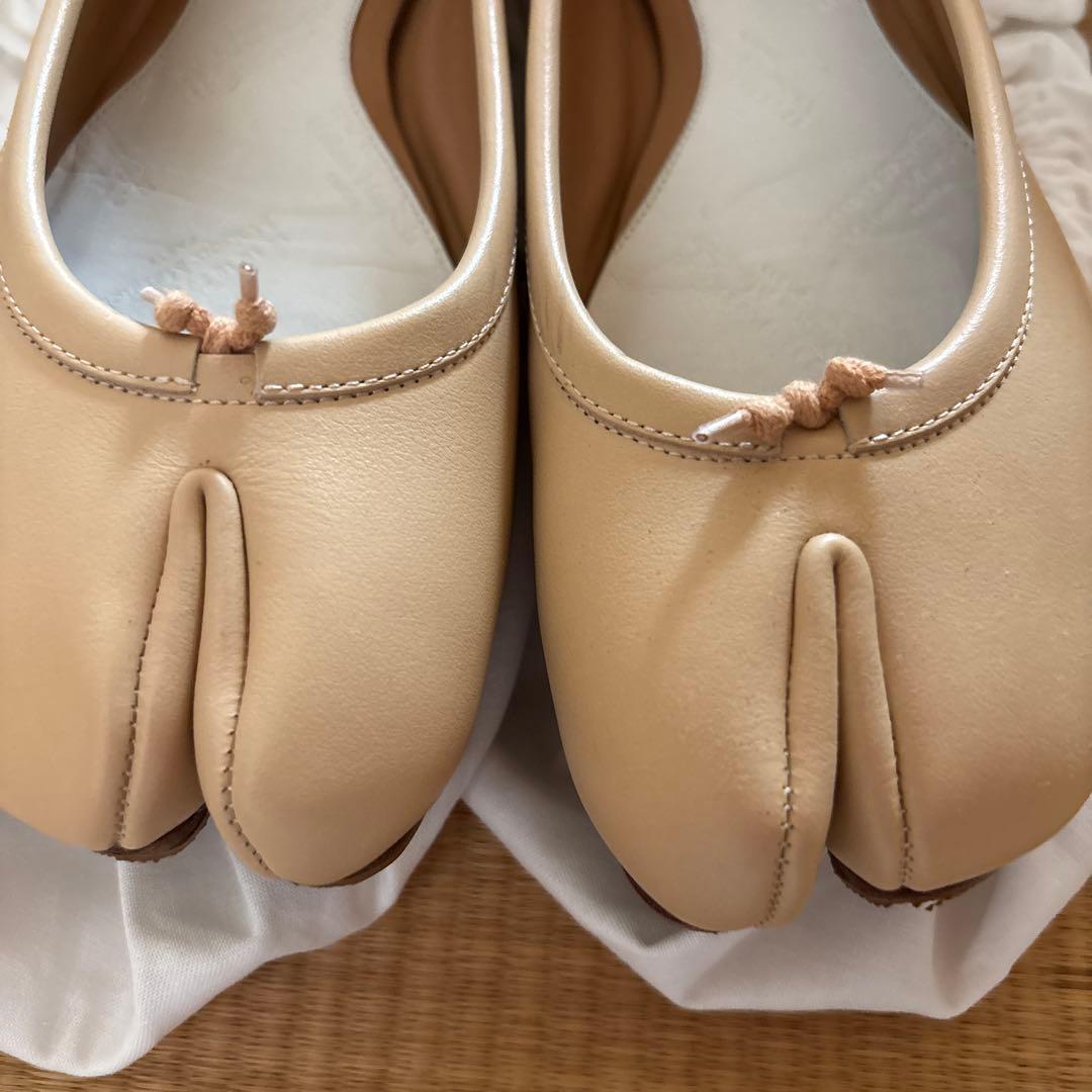 箱付き★メゾンマルジェラ★タビ★バレエシューズ★37