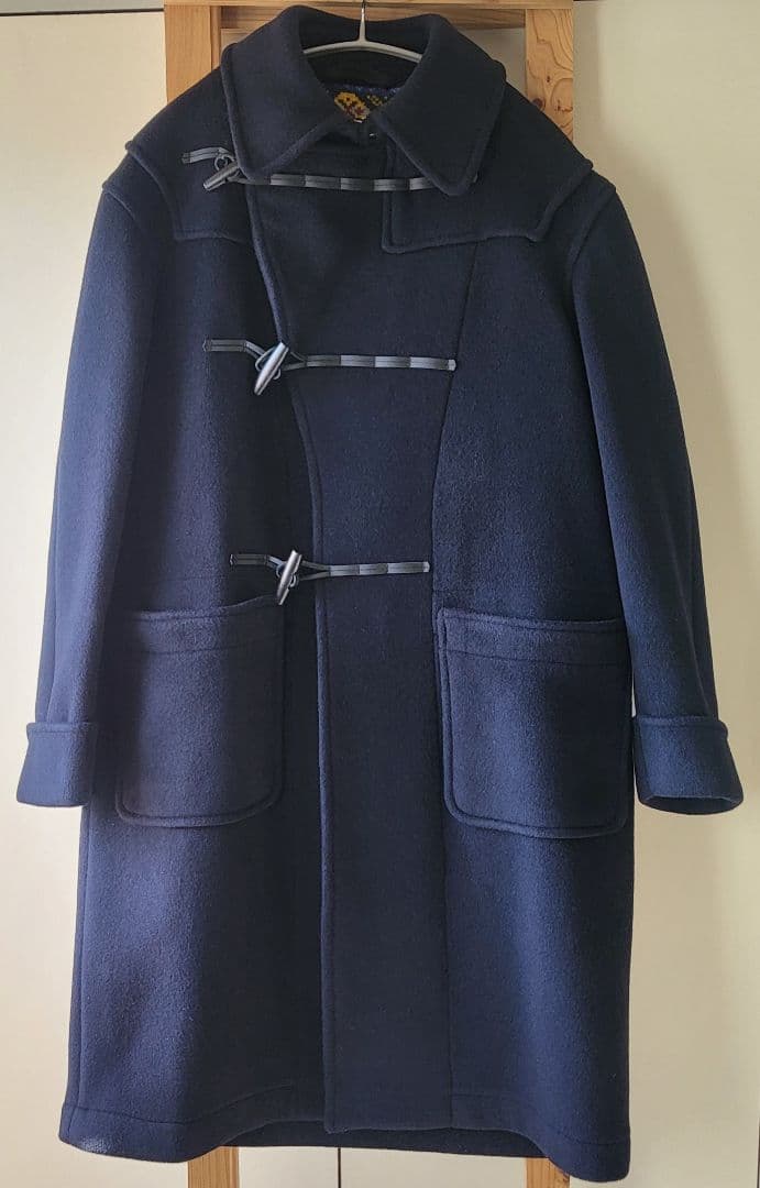 【美品】Gloverall BYRON ダッフルコート M ネイビー　英国製