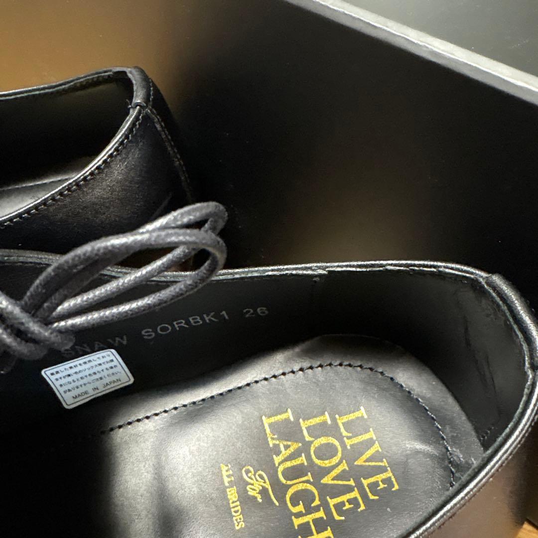 LIVE LOVE LAUGH ドレスシューズ（+5㎝）26cm