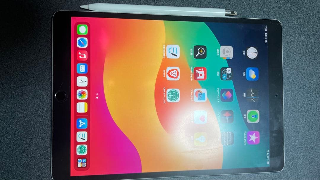 Apple iPadProセット！ (ザラザラフィルム付)10.5インチ64G