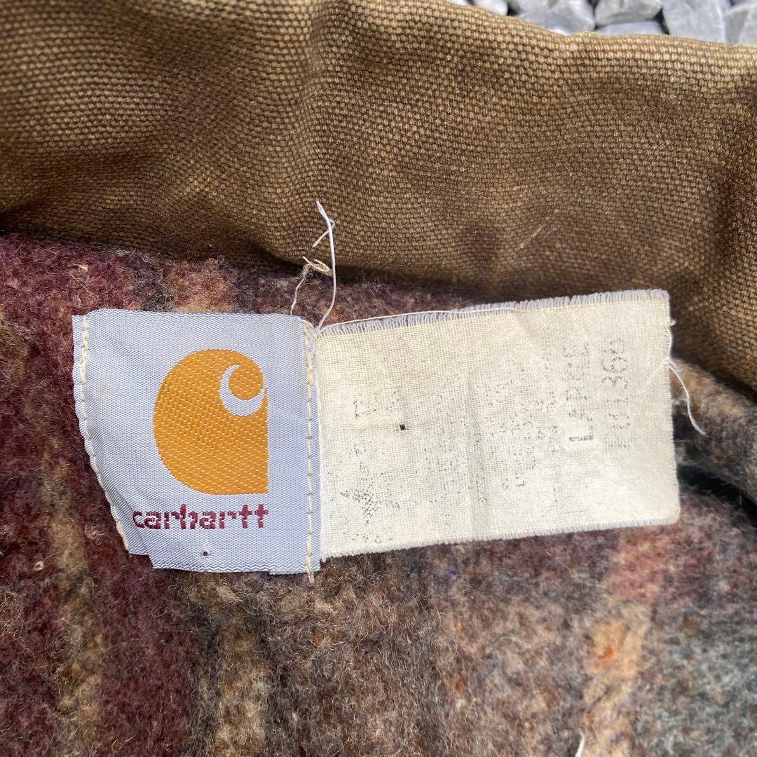 (希少)90s カーハート チョアコート カバーオールUSA製 Lモスグリーン