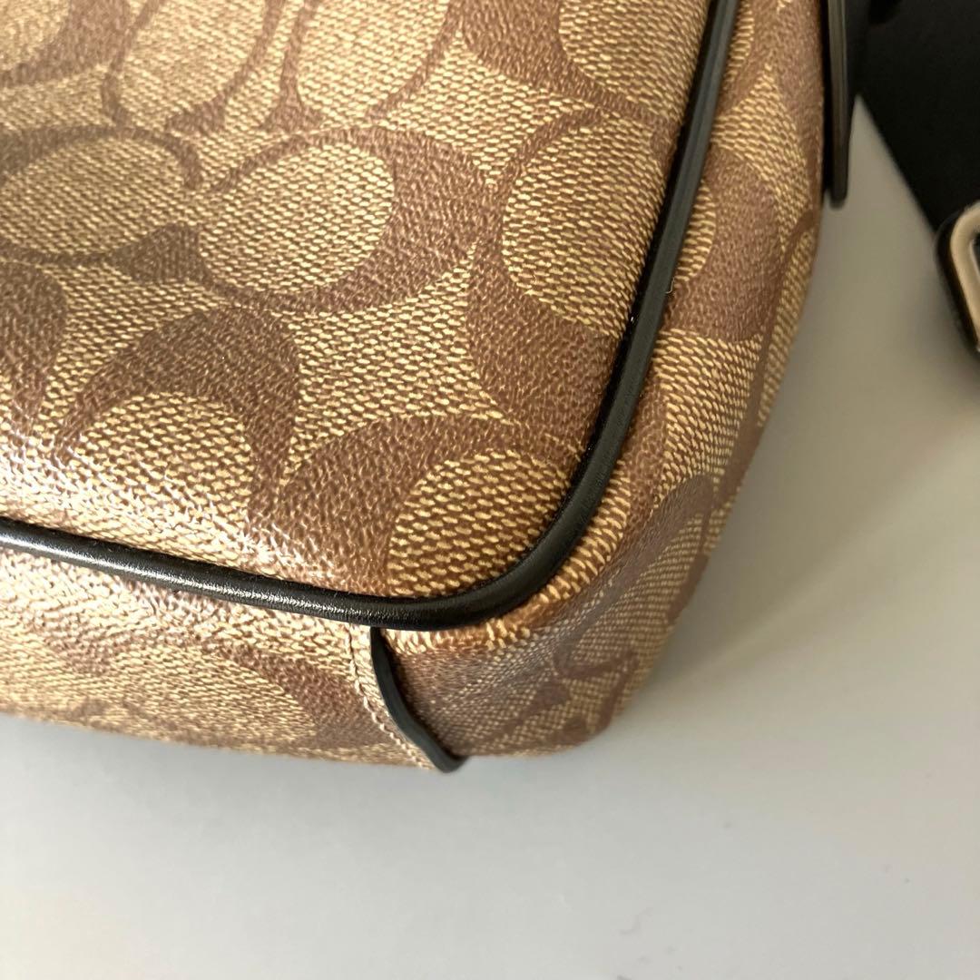 ◆美品 COACH コーチ ショルダーバッグ F50715 シグネチャー