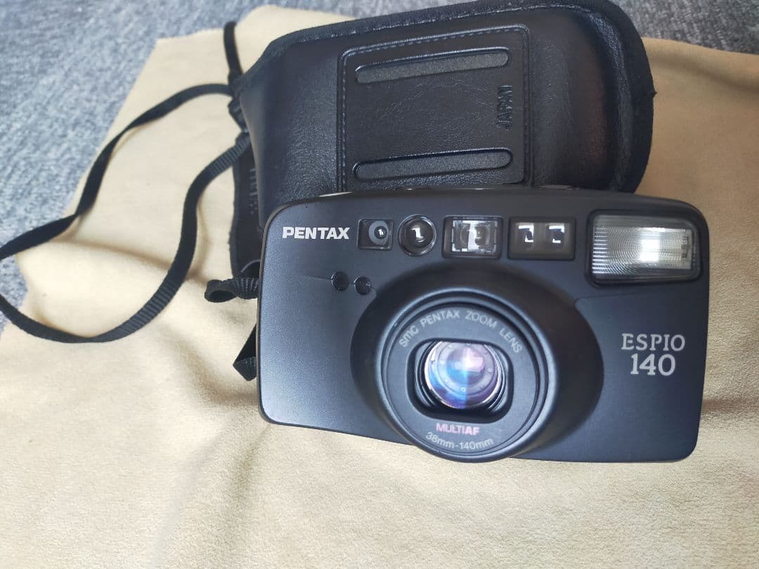 美品【動作確認ＯＫ】PENTAX　ESPIO140 ケース付き 送料込