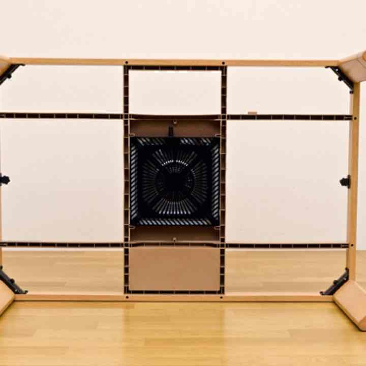 新品、送料無料継脚式家具調コタツ　120幅