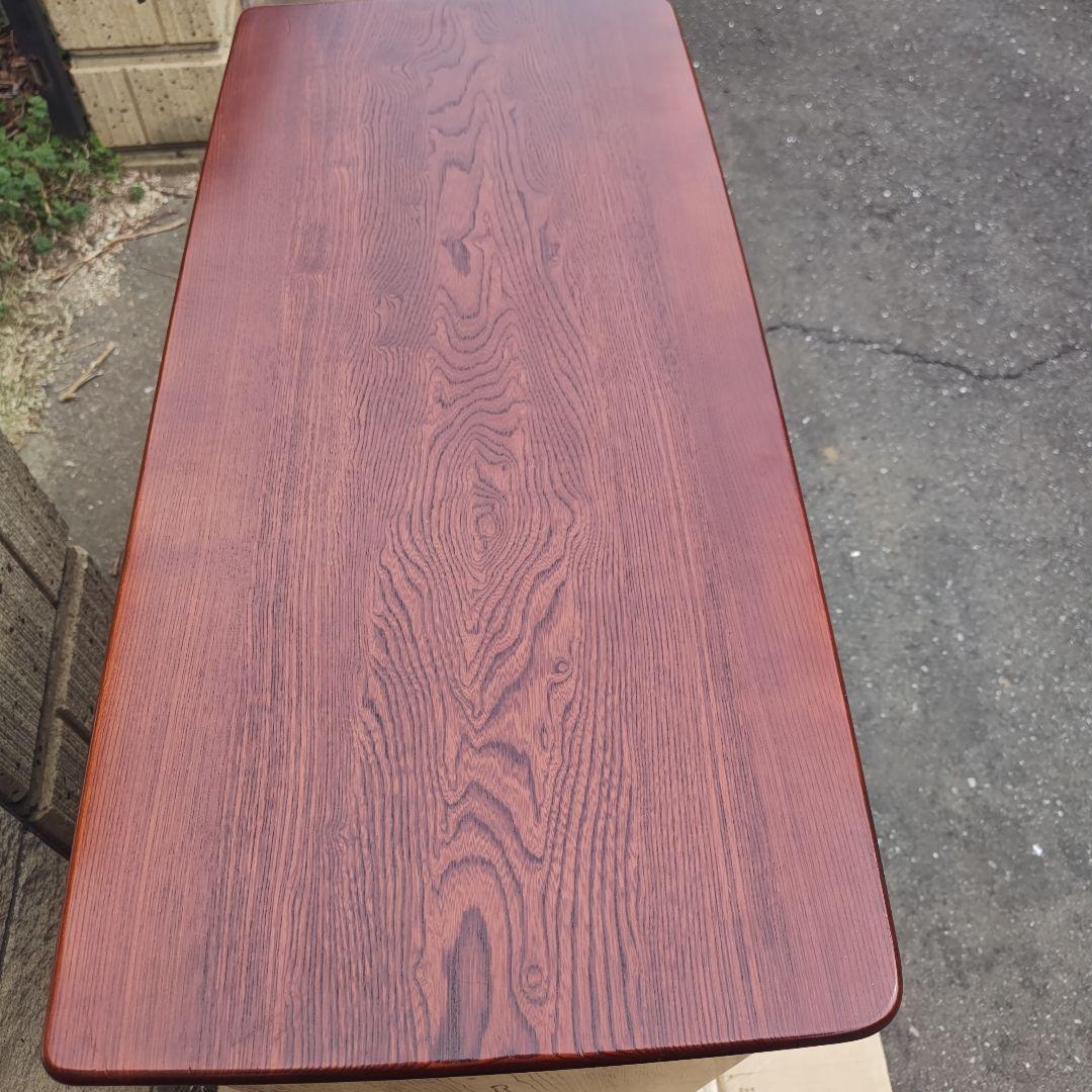 昭和レトロ　karimokuカリモク　高級小型茶タンス 食器棚　当時物