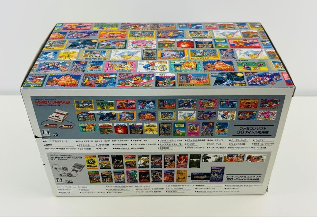 ほぼ新品 ニンテンドー クラシック ミニ ダブルパック 本体　スーパーファミコン