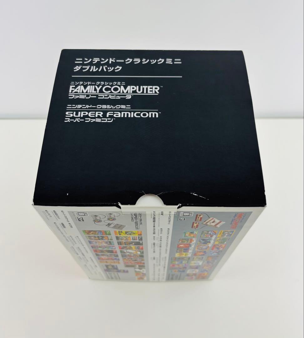 ほぼ新品 ニンテンドー クラシック ミニ ダブルパック 本体　スーパーファミコン
