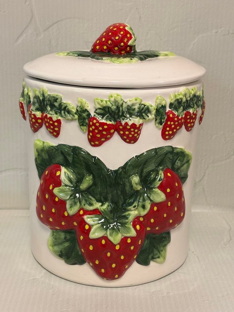 イチゴのキャニスター　 3点セット