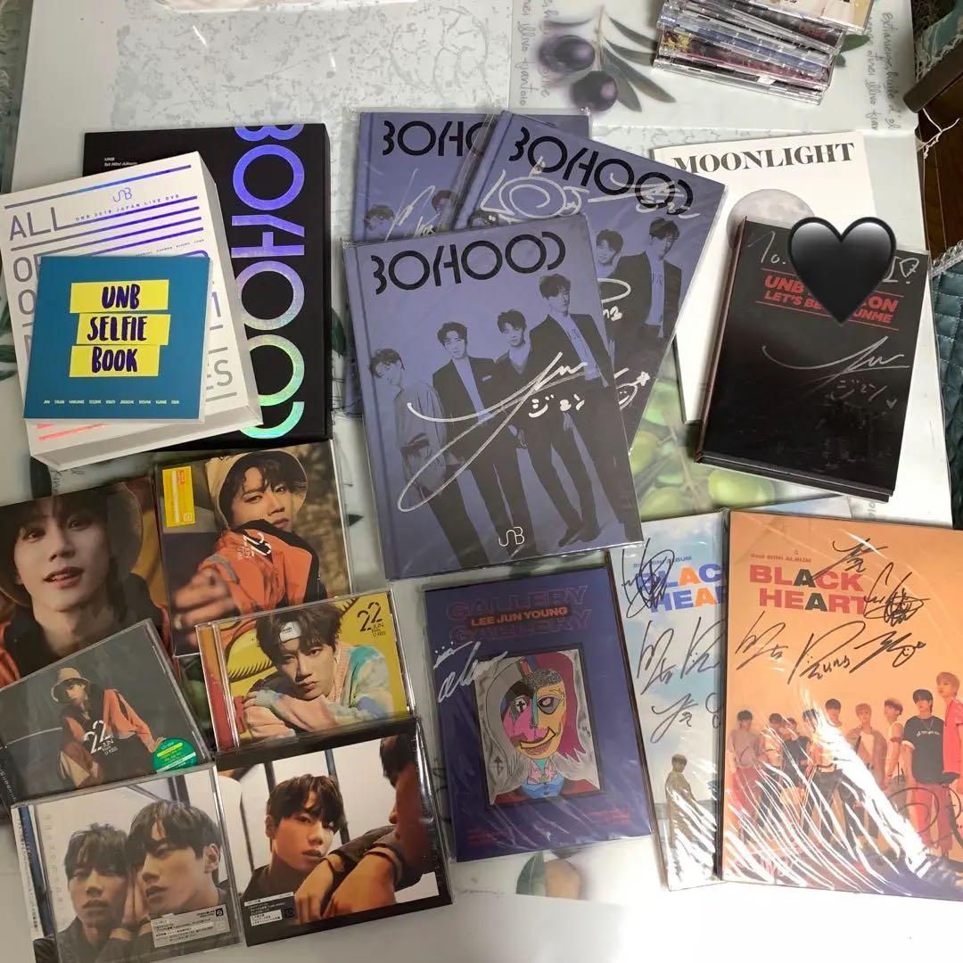 UNB U-KISS　ジュン　トレカ+ アルバムCD 42点まとめ売り