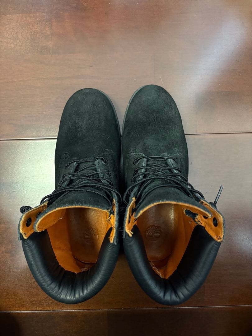ブラック スエード ブーツ US 8 Timberland