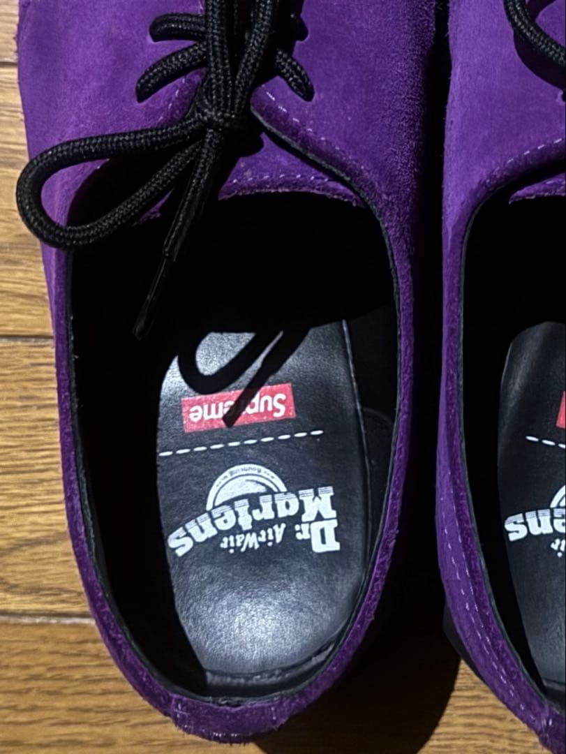 Supreme Dr.Martens Creeper 10 パープル