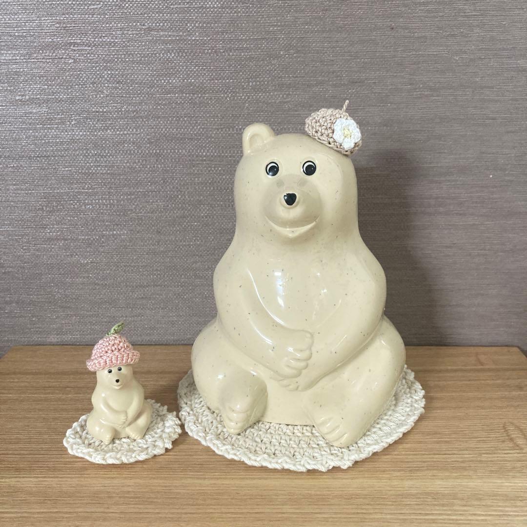 しろくま貯金箱　春夏秋冬　四季　6点セット