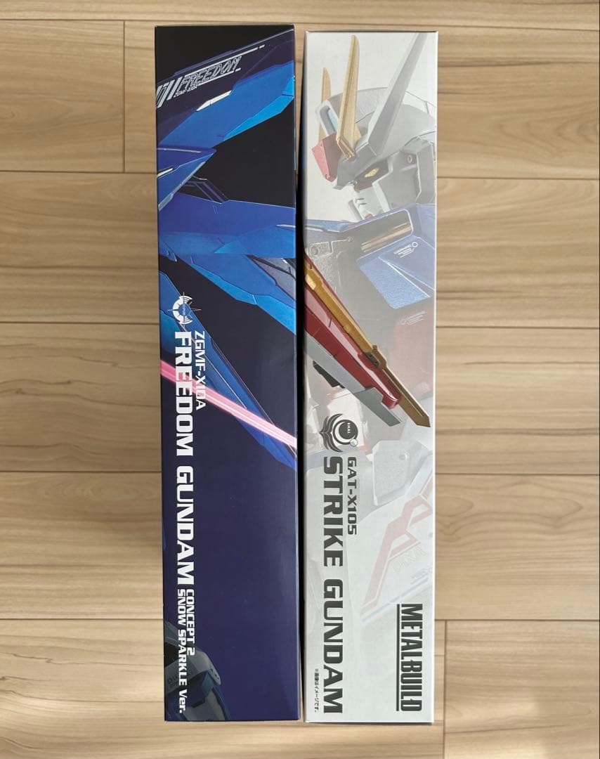 【新品未開封】メタルビルド フリーダムガンダム&ストライクガンダム