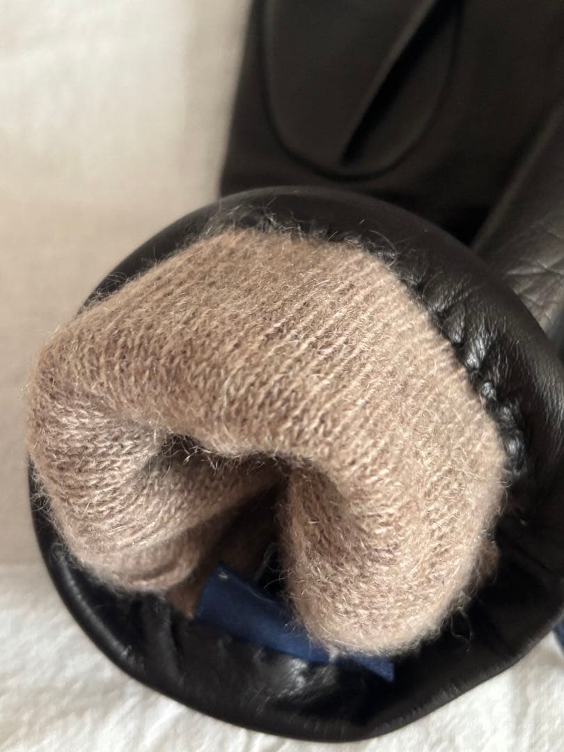 トゥモローランド　ガラグローブス　グローブ イタリア製　ラムレザー　カシミア