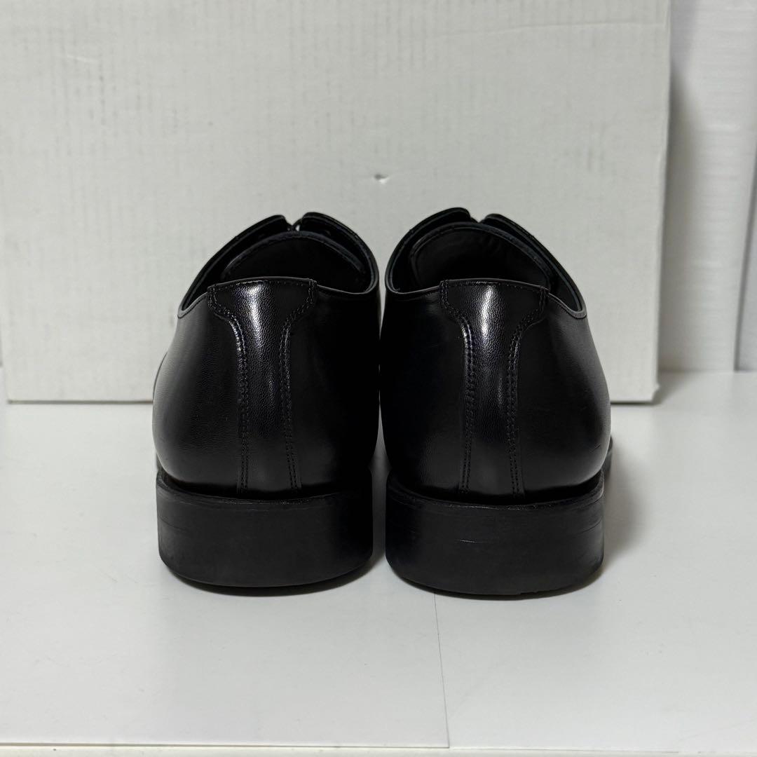 ⭐️極美品⭐️　三陽山長　ビジネスシューズ　モカシン　レースアップ　ブラック