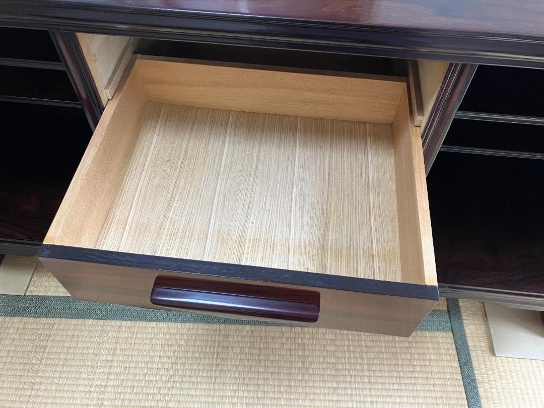 【最終出品】TAKEDOMI製！昭和レトロ　ローズウッド　サイドボード　希少品