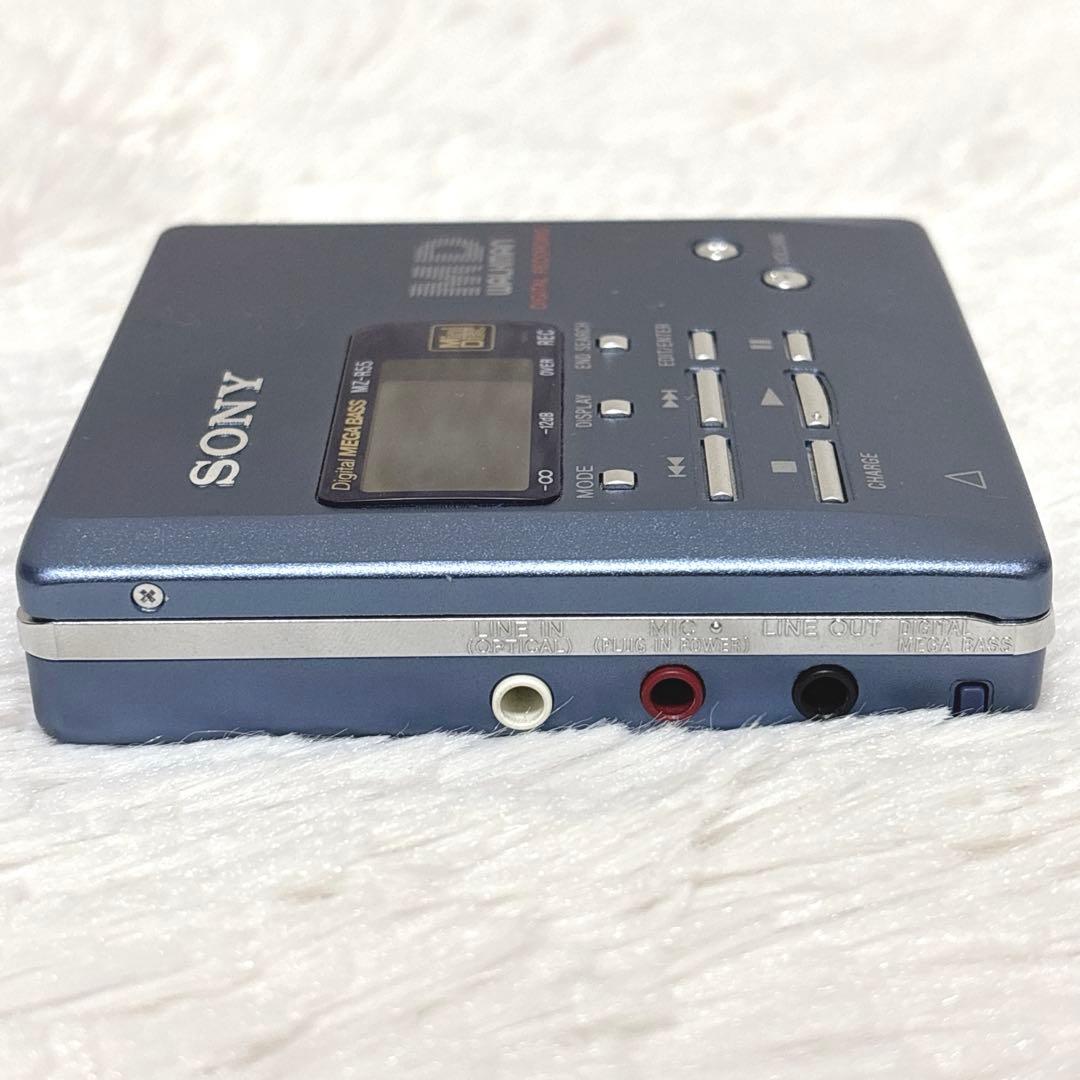 【極希少】SONY MZ-R55 ポータブルMDレコーダー MD WALKMAN