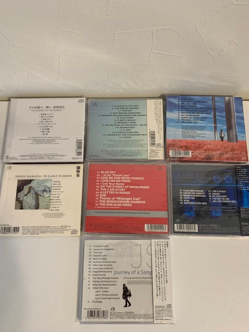 浜田省吾 CD アルバム26枚+シングル8枚セット❗️