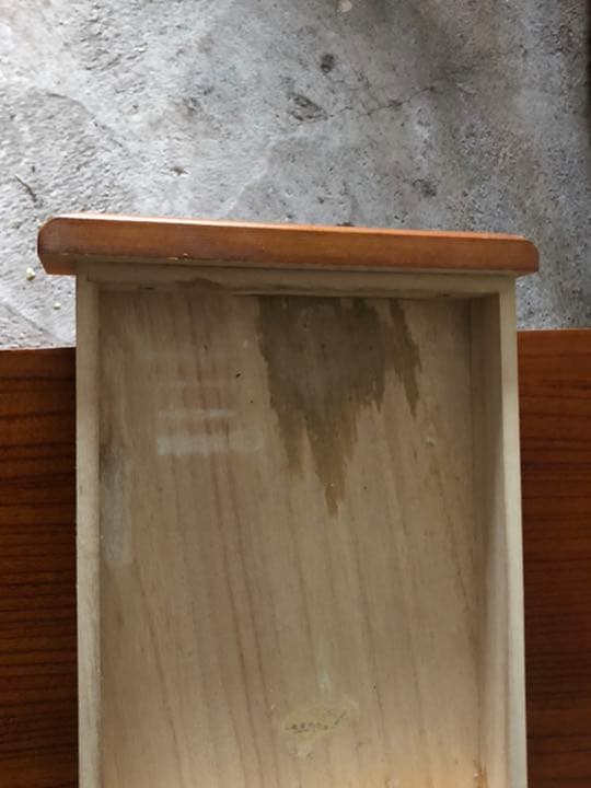 電話台　ファックス台　多目的棚　木製