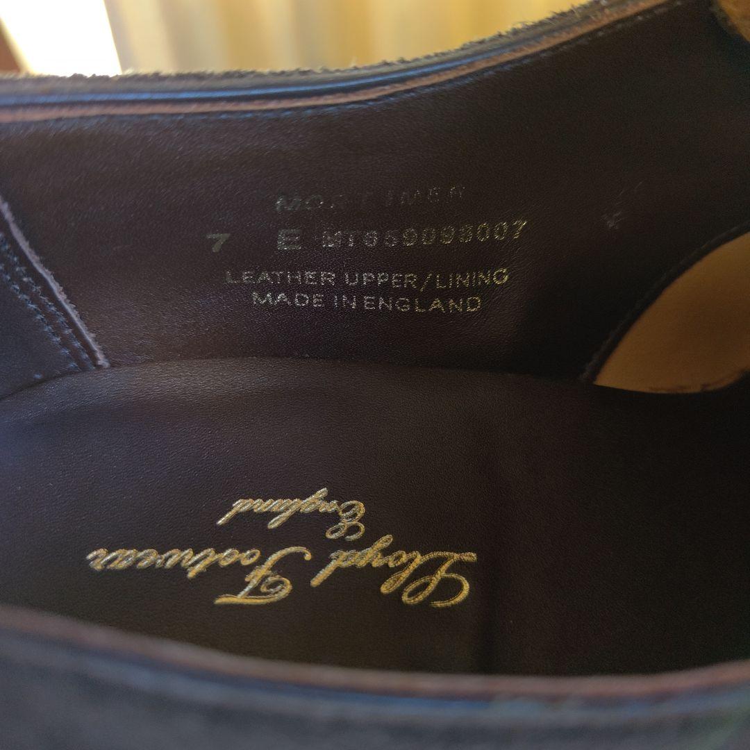 2/7で出品終了　極美品 Lloyd Footwear モンク　ロイドフット