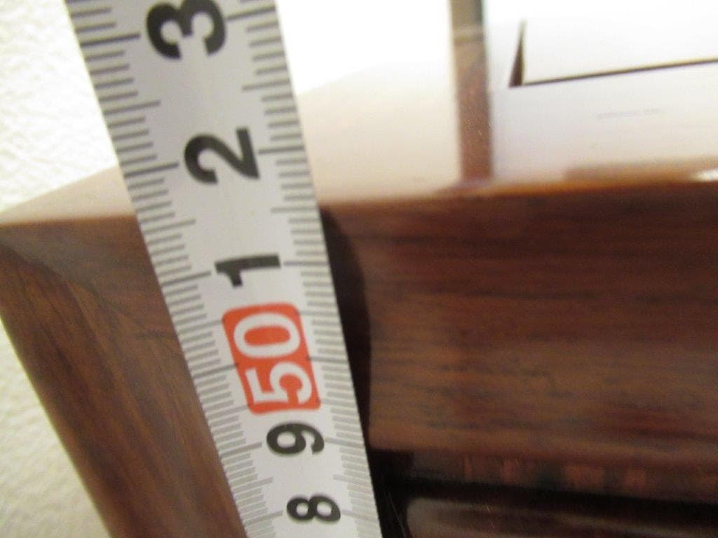 木製キャビネット 幅約42cm x 奥行約53cm x 高約52cm