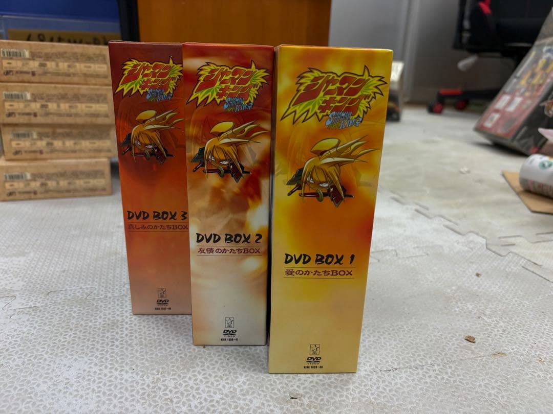 アニメDVD シャーマンキング DVD-BOX 全3巻セット
