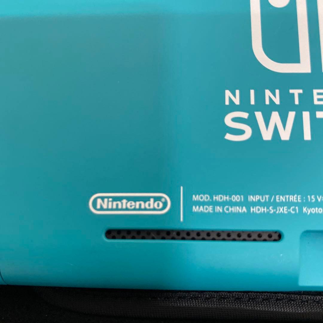 Nintendo Switch Lite ターコイズ　ケース付き
