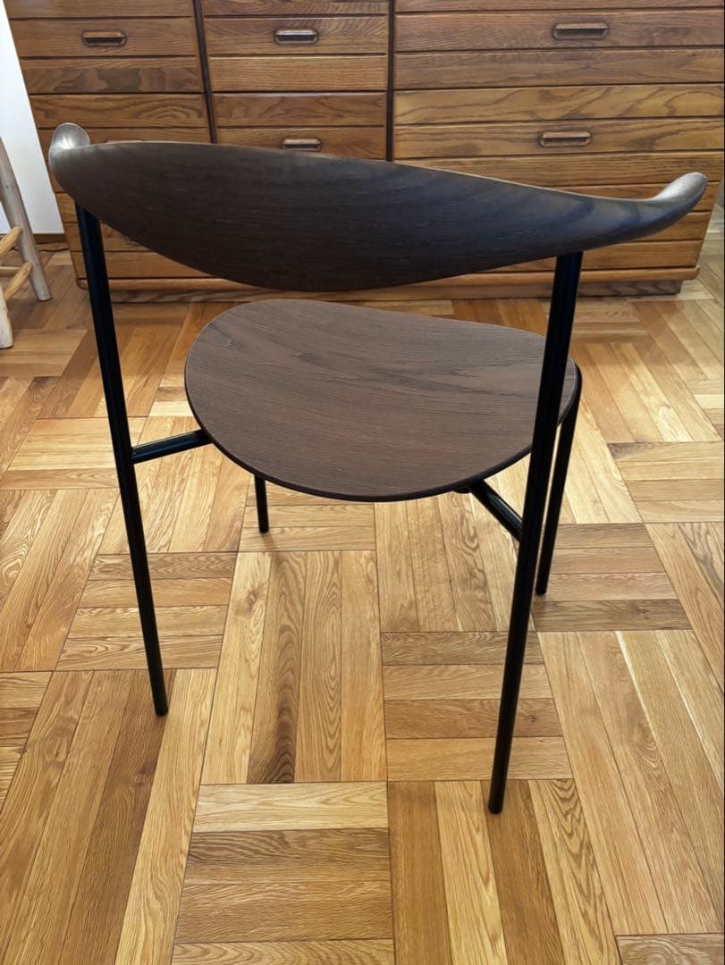 ハンスJ.ウェグナー CH88Tオーク材 スモークドオイル仕上・ブラックベース