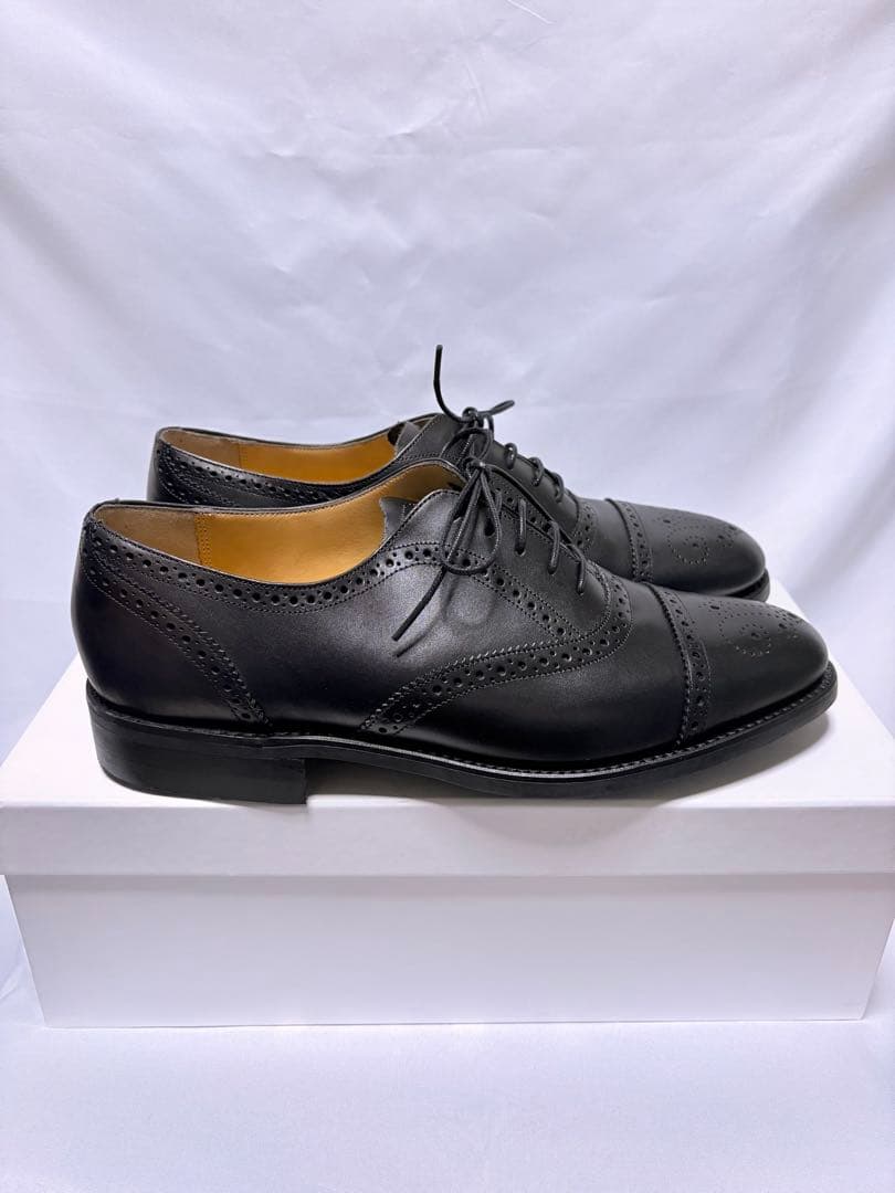 新品 Lloyd Footwear ロイド フットウェア カーフ 黒 8 革靴