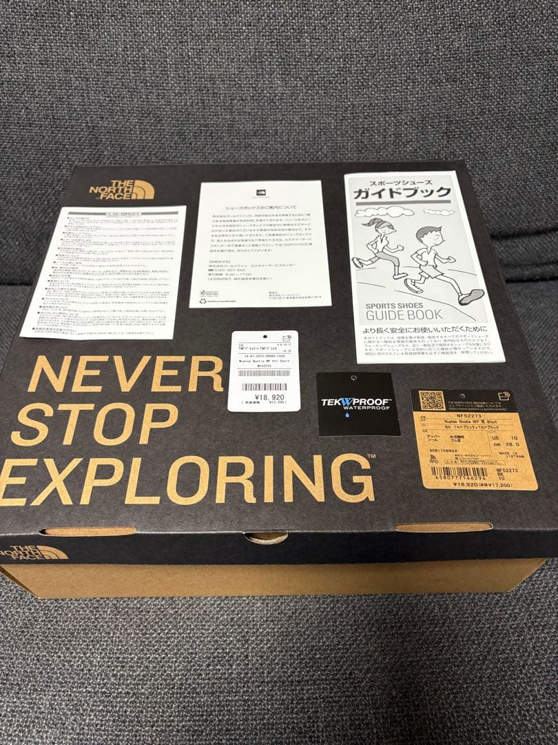 【新品同様】THE NORTH FACE スノーブーツNF52273 28cm