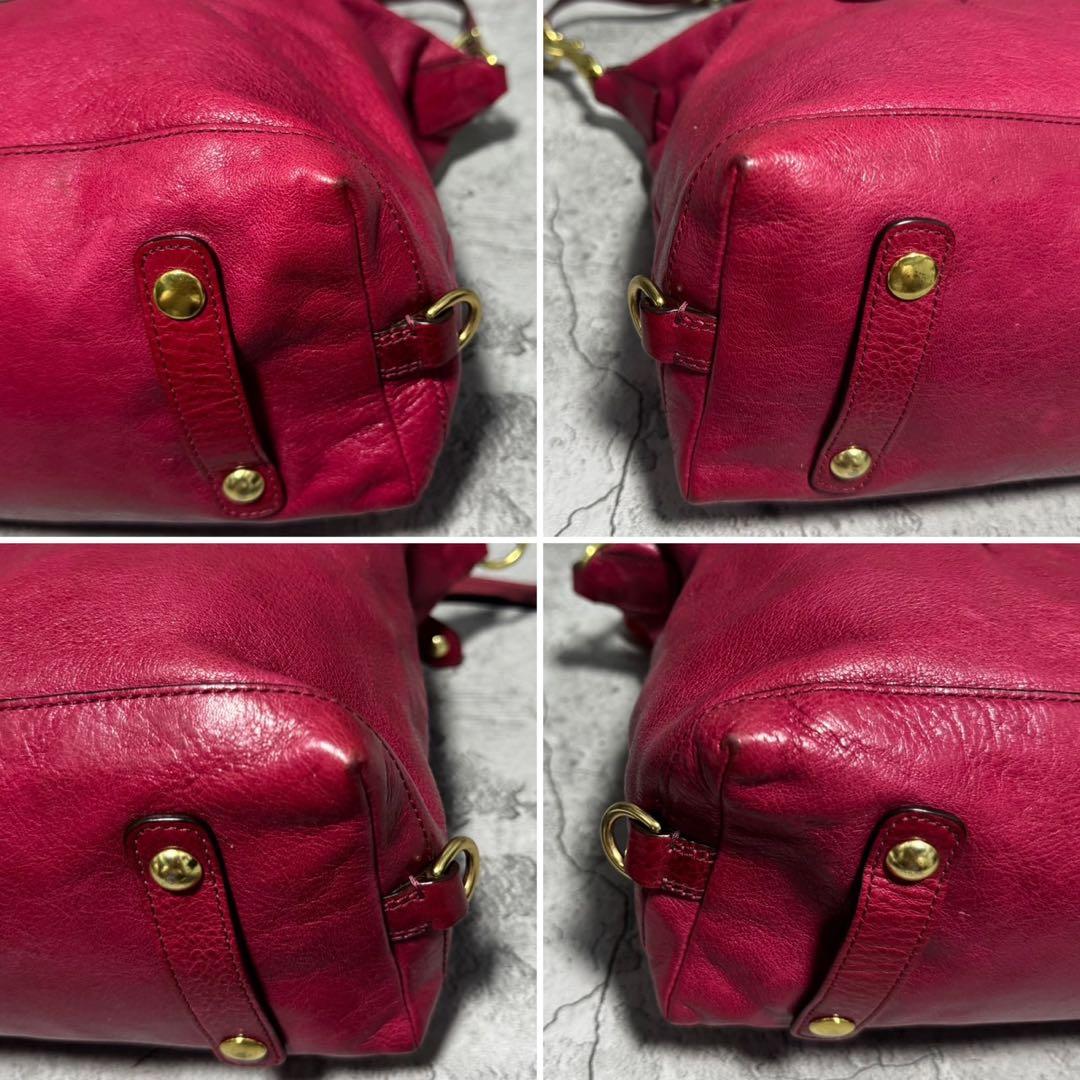 バッグ Coach Y2K Ashley Leather Boston Bag