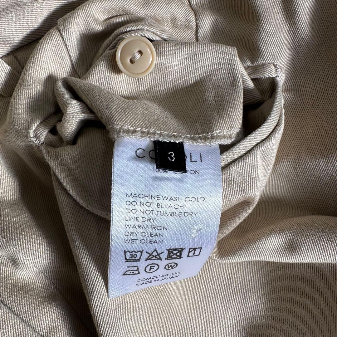 COMOLI × BEAMS 別注 IVY PACK チノパン　クリーニング済