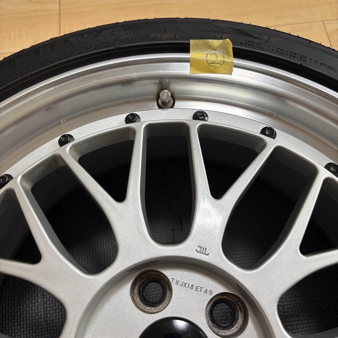 BBS LM 18インチ PCD100 86 プリウス