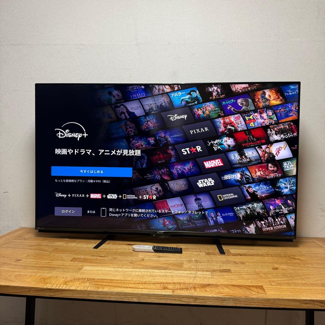 シャープ 60V型 4K 液晶テレビ Android TV 4T-C60AJ1