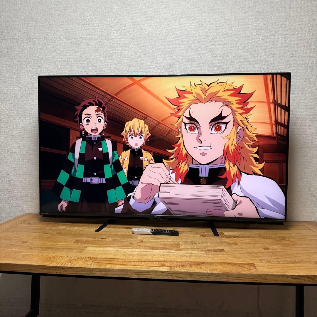 シャープ 60V型 4K 液晶テレビ Android TV 4T-C60AJ1