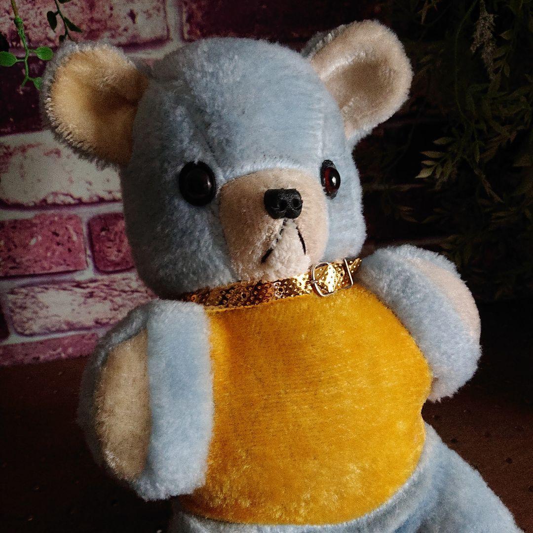 創美社？ ユニチカ？ 昭和レトロ くま ぬいぐるみ