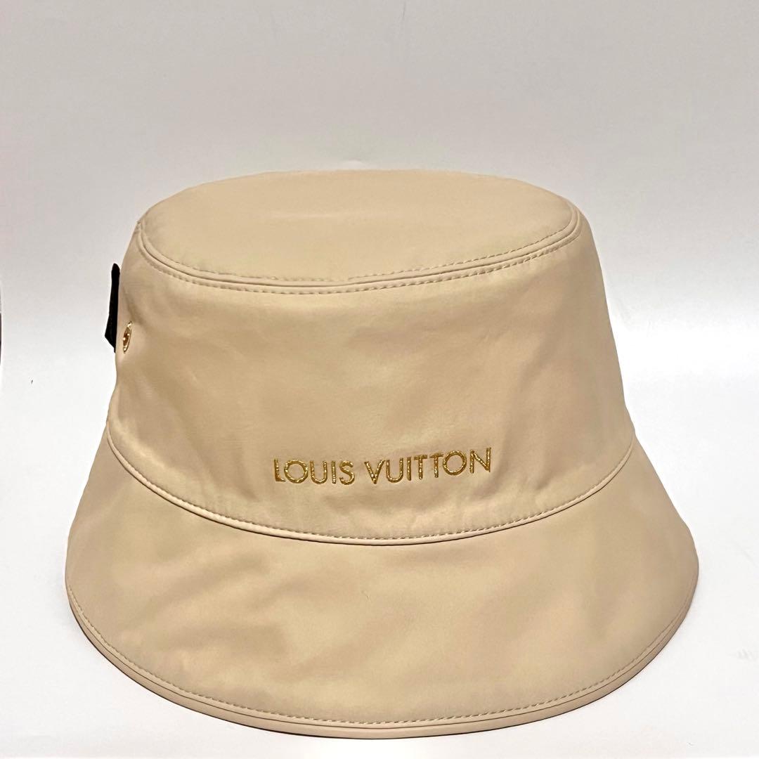 【未使用級】Louis Vuitton バケットハット・デイリーグラム ホワイト
