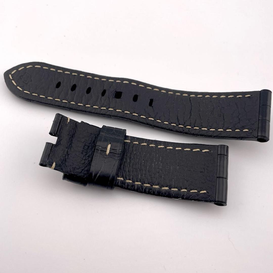 【極美品】パネライ ルミノール 24mm クロコ レザーベルト 腕時計 バンド