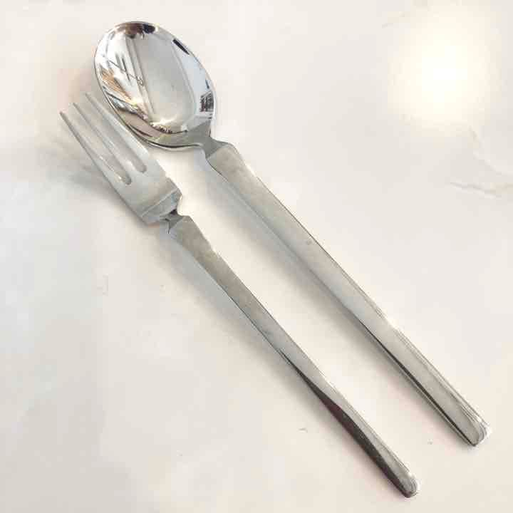 LUCKYWOOD ステンレス カトラリー フォーク スプーン ラッキーウッド