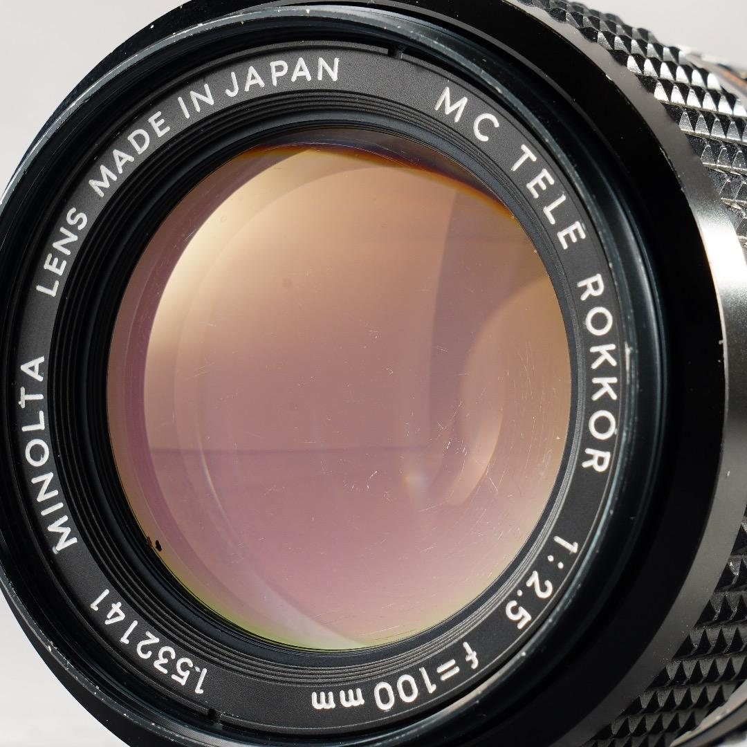 整備＆テスト ミノルタ MC TELE ROKKOR 100mm F2.5 41