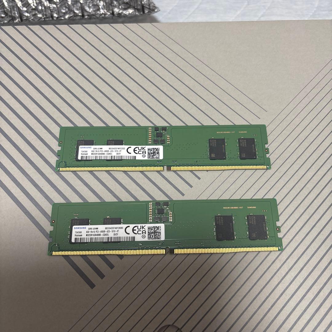 PALIT グラフィックボード 650W電源付き＋DDR5-4800 8GB×2