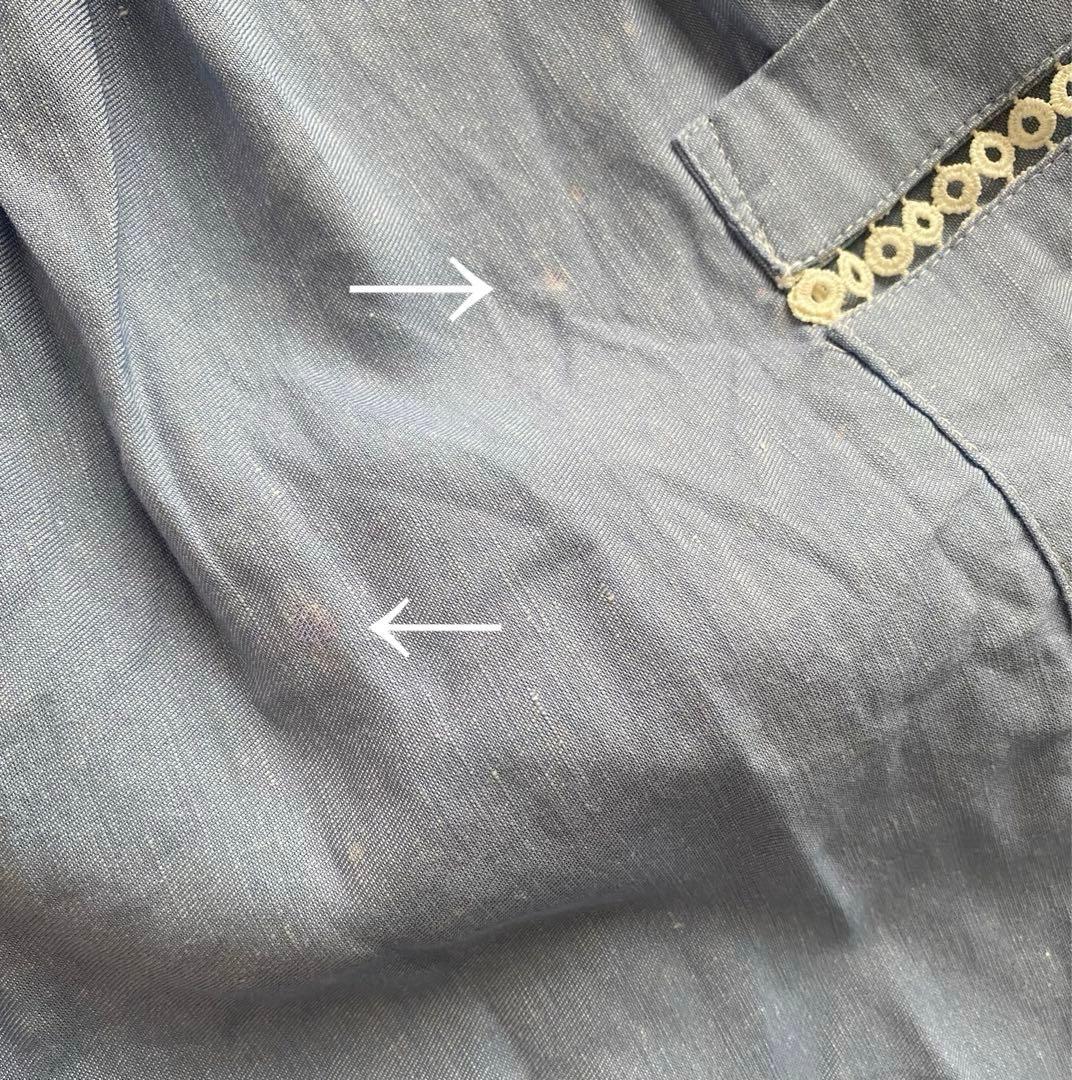 ラルフローレン エプロン 杏 アディソンシャンブレイ