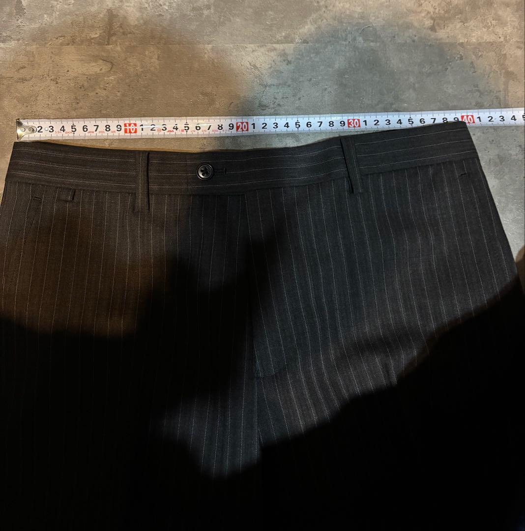 豆*子様 COMME CA MEN ストライプビジネススーツ 44