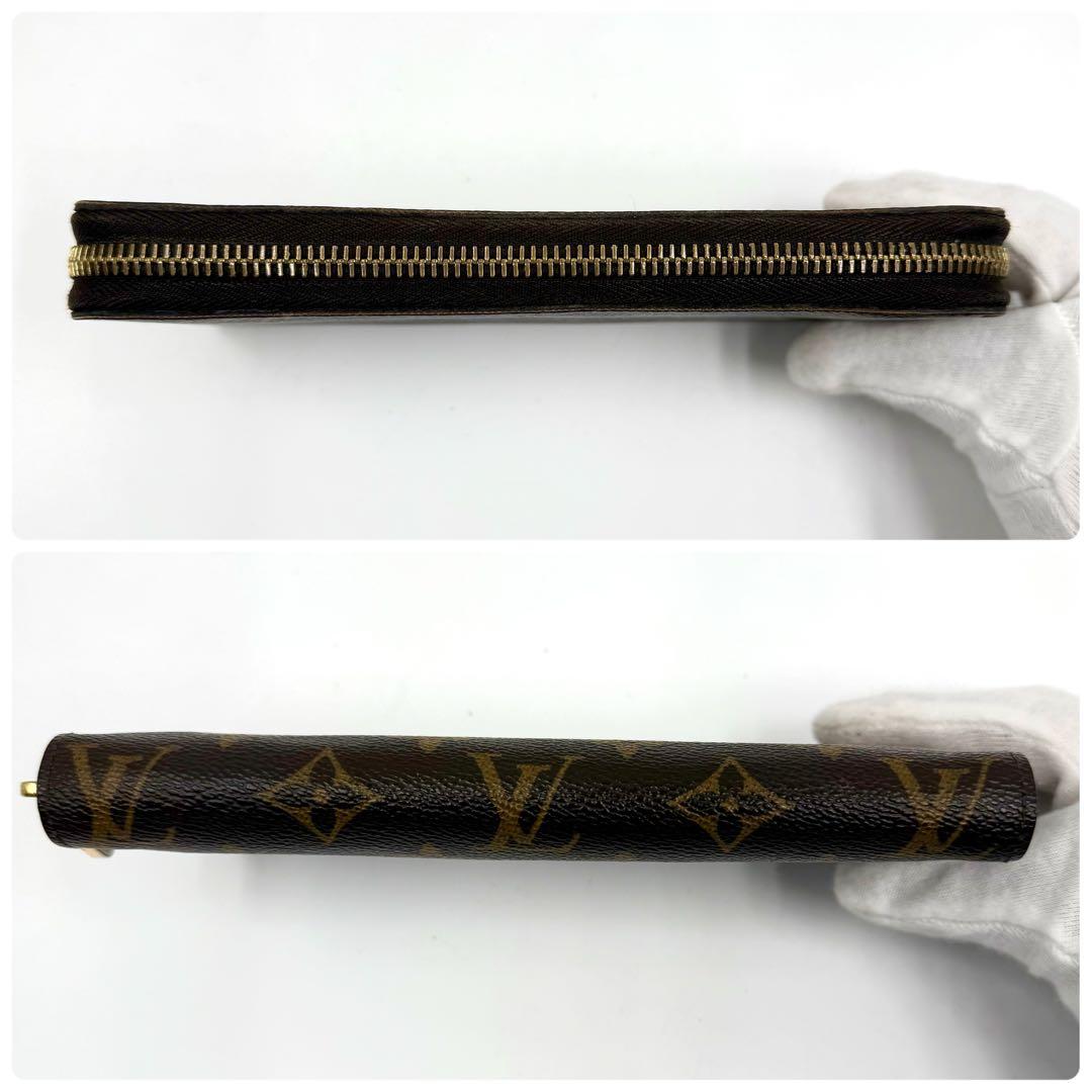 【鑑定済】 美品 ルイヴィトン 長財布 モノグラム ジッピーウォレット 定番