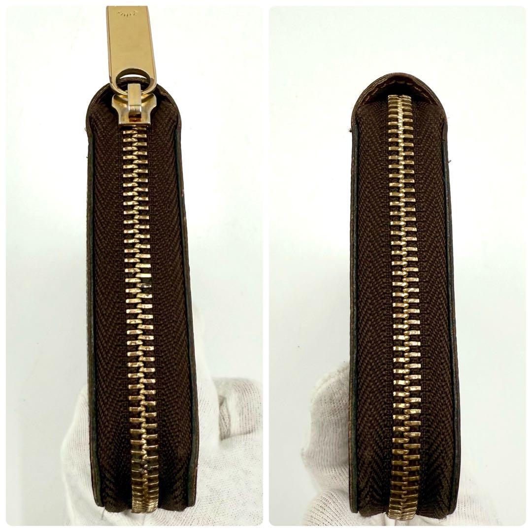 【鑑定済】 美品 ルイヴィトン 長財布 モノグラム ジッピーウォレット 定番