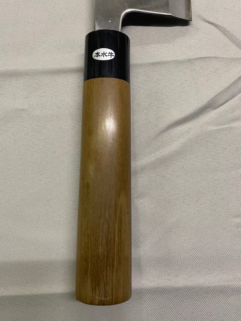 忠房　水牛柄出刃包丁30cm（未使用