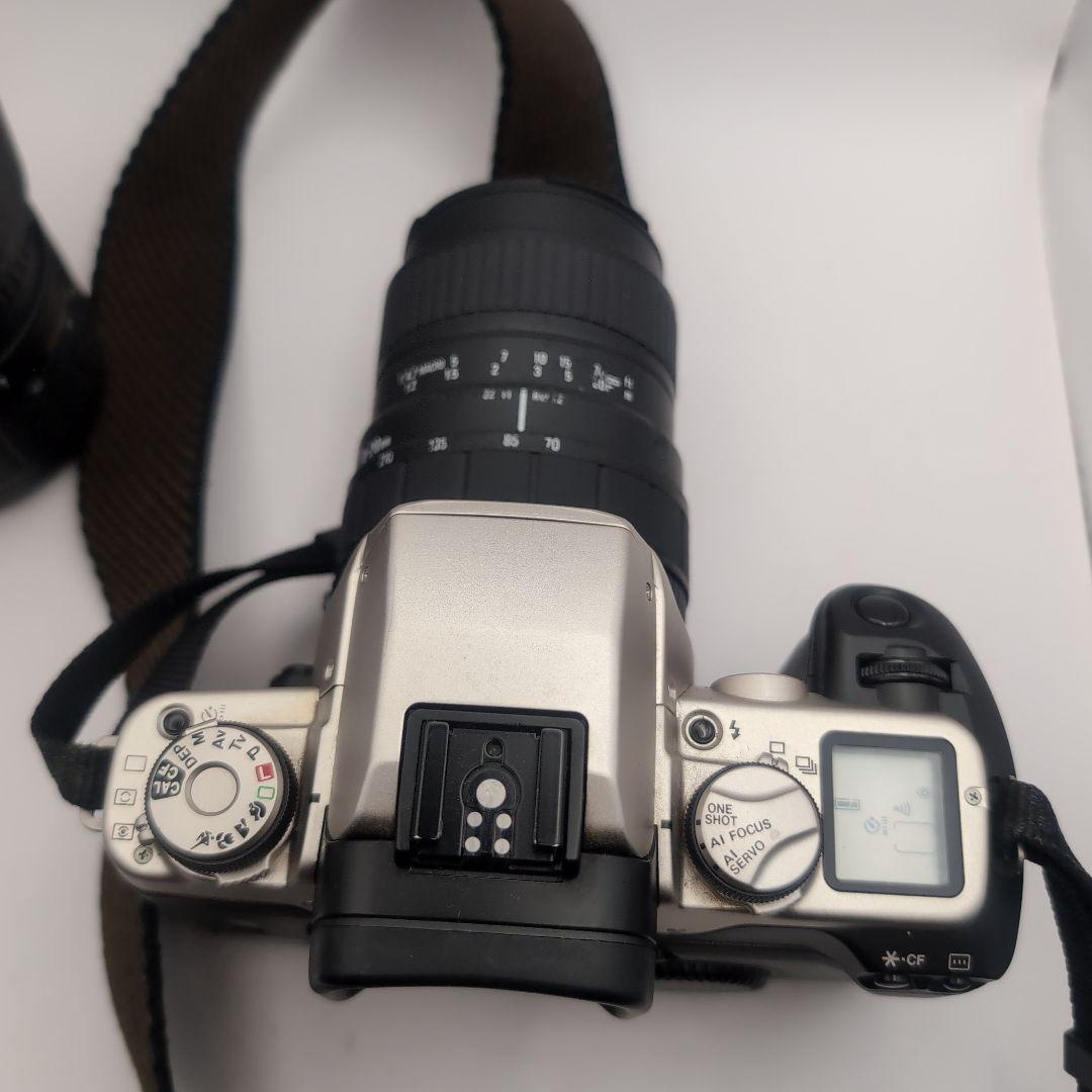 キャノン　EOS55 レンズ2本 フラッシュ付き